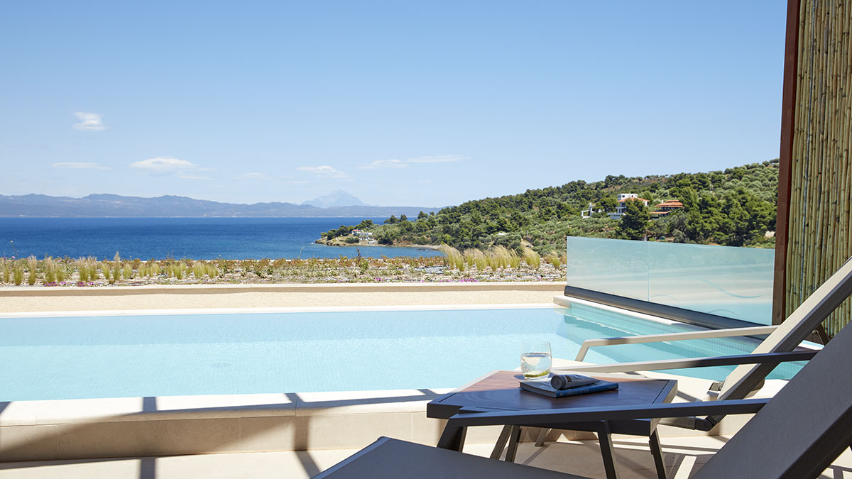 Premium Junior Suite Private Pool Sea View for Single Use